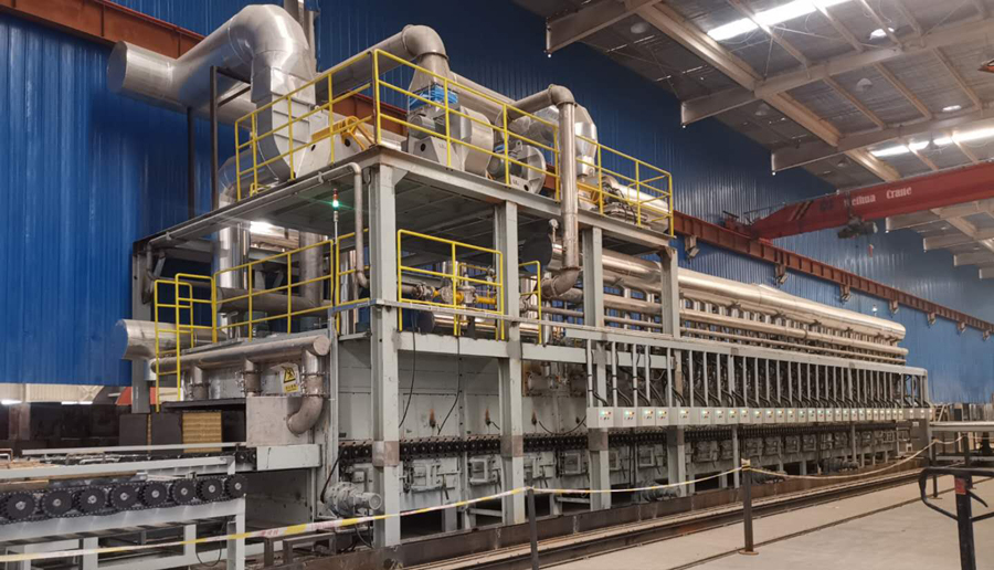 網(wǎng)帶式焙燒爐 網(wǎng)帶式焙燒爐